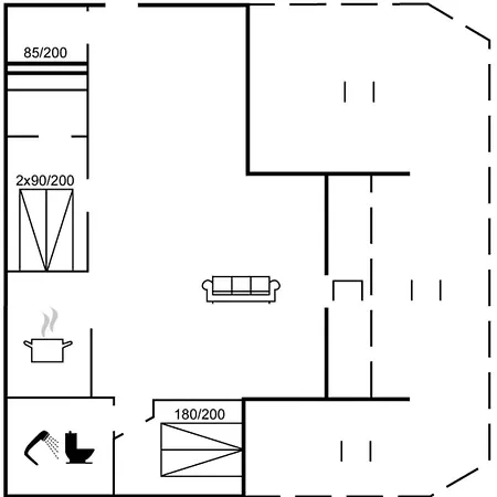 Sporgh - 100m From The Sea By Interhome * Binderup Strand